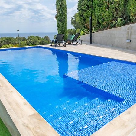 Villa Santa Cristina Lux, Ideal Familias, Frente Al Mar - Cala Treumal Blanes Buitenkant foto