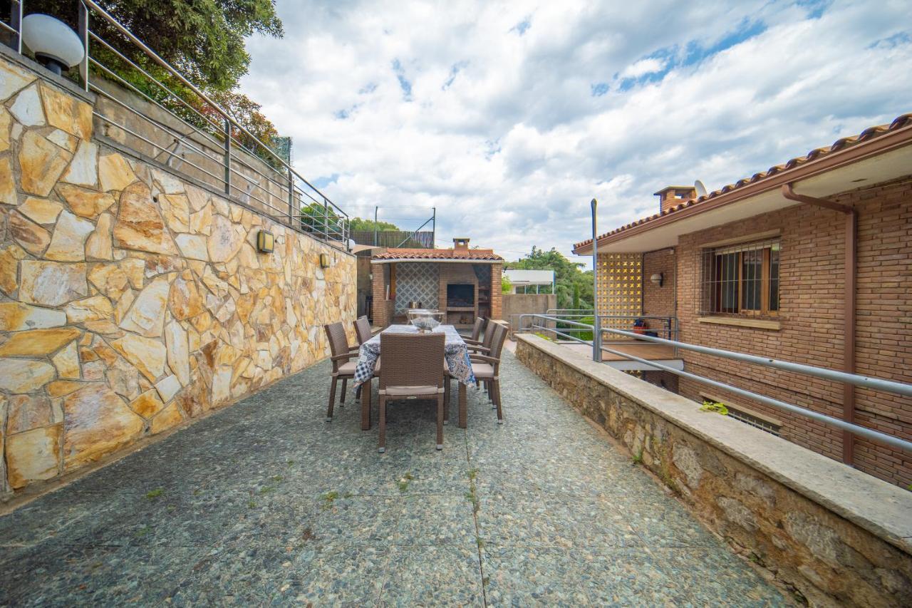Villa Santa Cristina Lux, Ideal Familias, Frente Al Mar - Cala Treumal Blanes Buitenkant foto