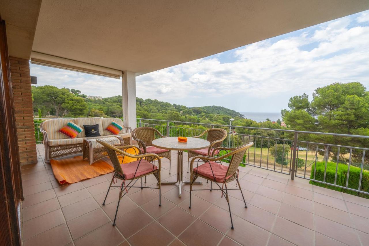 Villa Santa Cristina Lux, Ideal Familias, Frente Al Mar - Cala Treumal Blanes Buitenkant foto