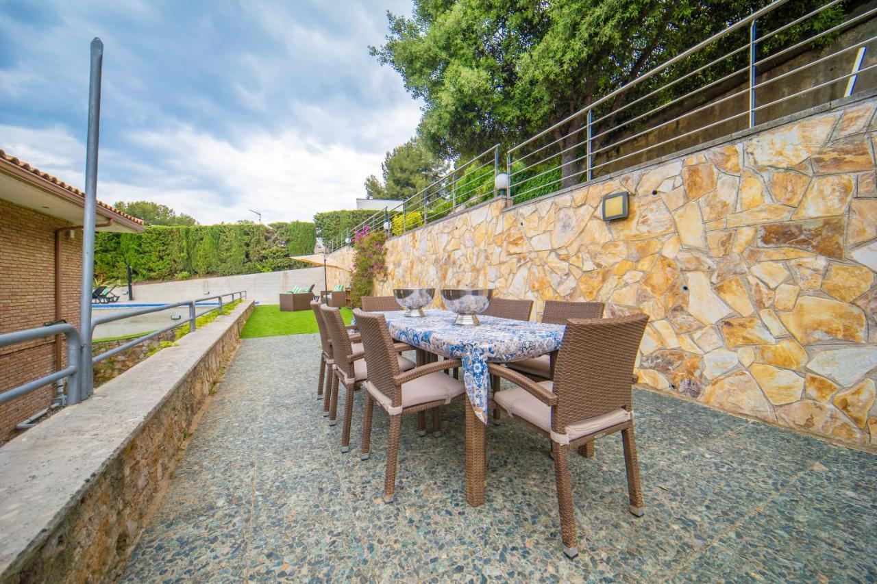 Villa Santa Cristina Lux, Ideal Familias, Frente Al Mar - Cala Treumal Blanes Buitenkant foto