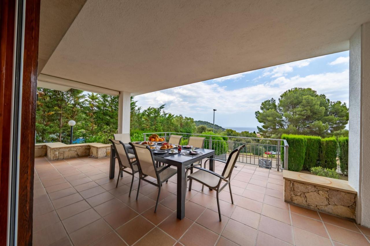 Villa Santa Cristina Lux, Ideal Familias, Frente Al Mar - Cala Treumal Blanes Buitenkant foto