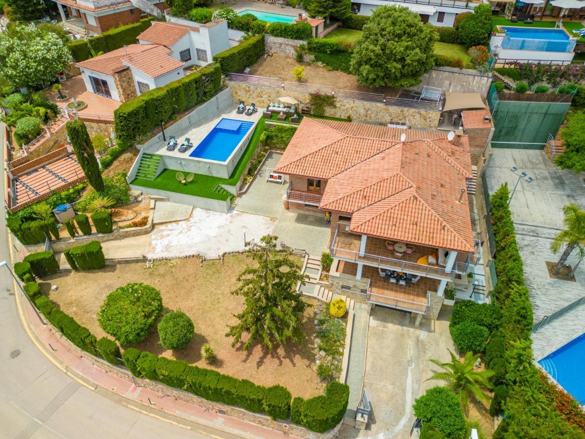 Villa Santa Cristina Lux, Ideal Familias, Frente Al Mar - Cala Treumal Blanes Buitenkant foto